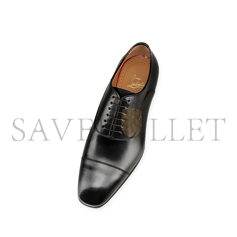 ch**an louboutin greggo leather oxF0rd shoes